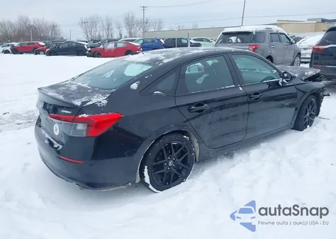 2023 Honda Civic Sport из США, поврежденный, VIN 2HGFE2F59PH559130